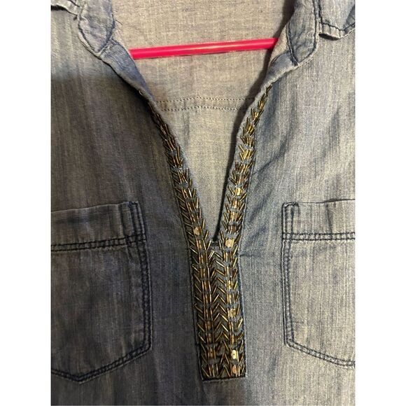 Hollister denim top size small - Picture 3 of 4